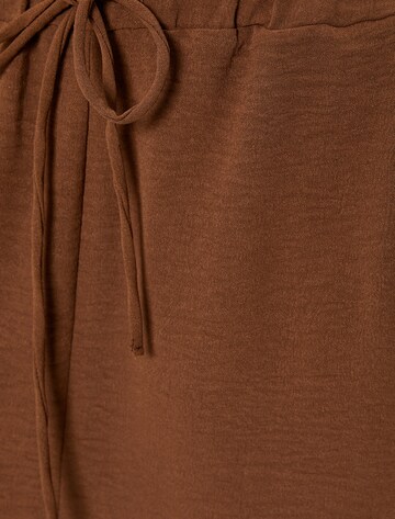 Koton Tapered Pants in Brown