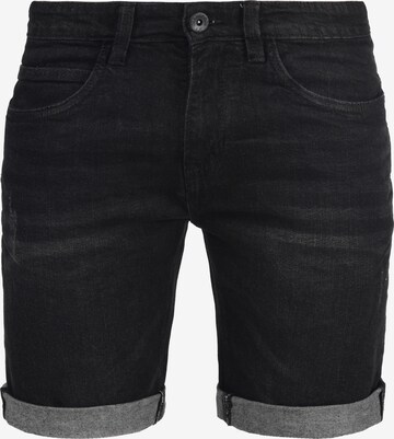 INDICODE JEANS Regular Jeansshorts 'Quentin' in Schwarz: predná strana