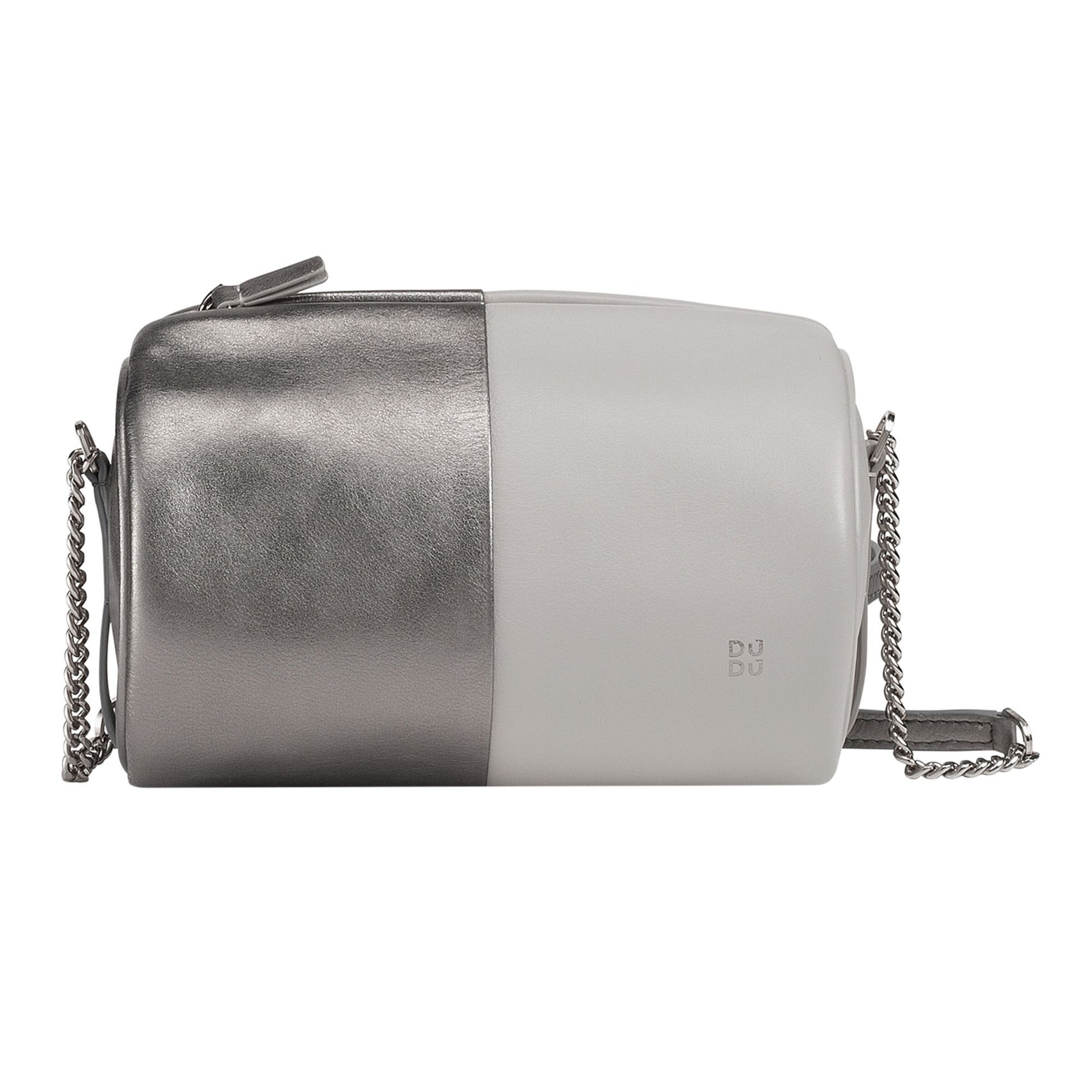 Sac à bandoulière 'Abigail' DuDu en argent : devant