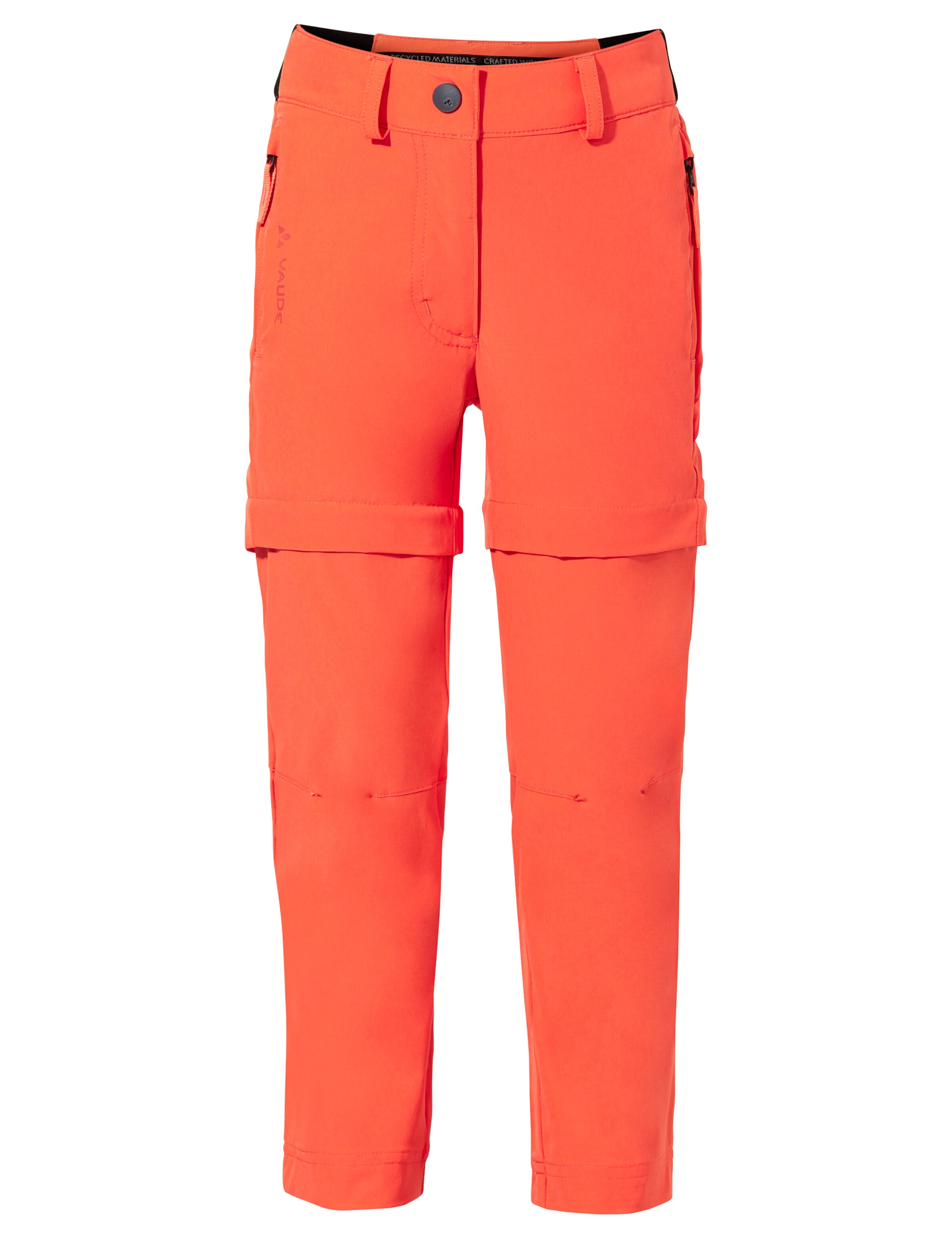 VAUDE Regular Outdoor trousers 'Zo' in Orange: front