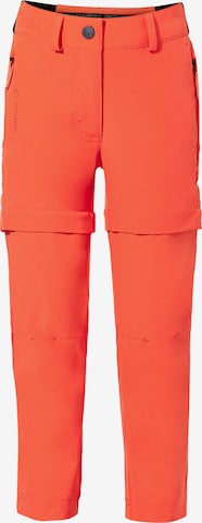 VAUDE Outdoor broek 'Zo' in Oranje: voorkant