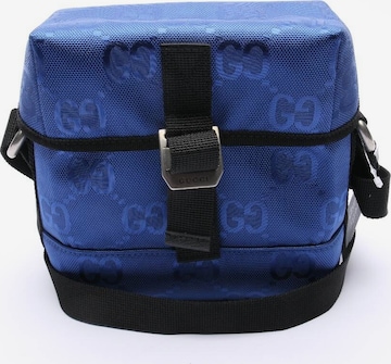 Gucci Ledertasche One Size in Blau: predná strana