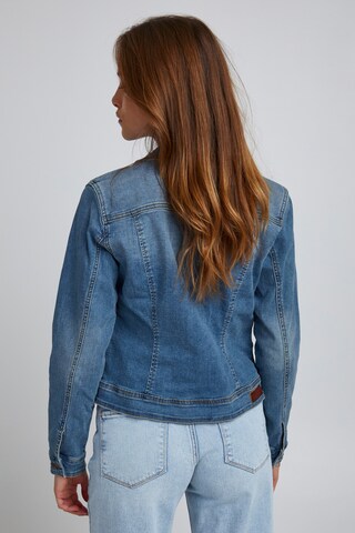 PULZ Jeans Übergangsjacke 'SIRA' in Blau