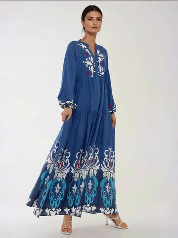 Hiccup - Vestidos camiseiros em azul