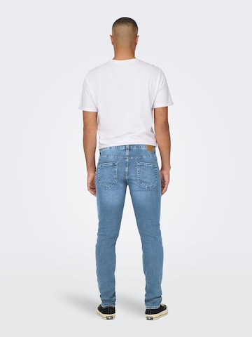 Only & Sons regular Jeans 'ONSWEFT' i blå