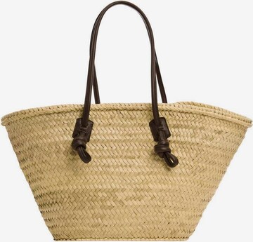 MANGO Shopper 'Sabina' in Beige: predná strana