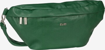 ZWEI Gürteltasche 'Mademoiselle' in Grün: predná strana