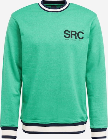 Only & SonsSweater majica 'RUNNING' - zelena boja: prednji dio