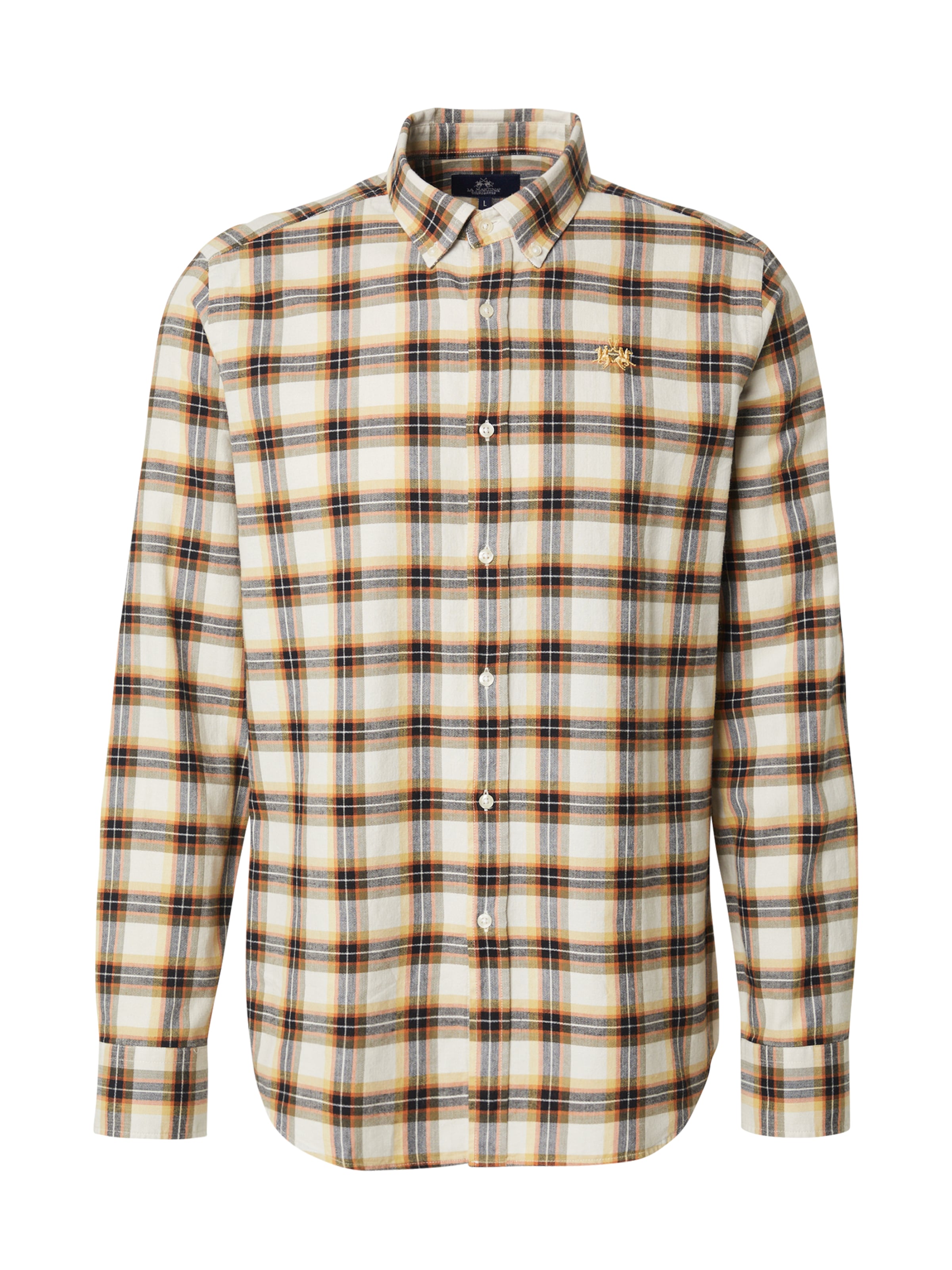 La Martina Regular fit Skjorta i vit: framsida