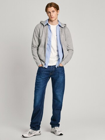 Pepe Jeans Sweatjacke 'NEW JOE' in Grau