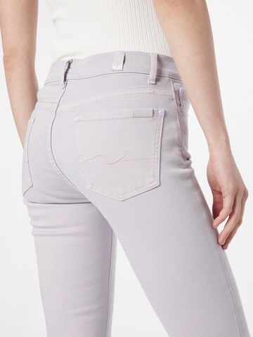 Coupe slim Jean 'ROXANNE' 7 for all mankind en violet