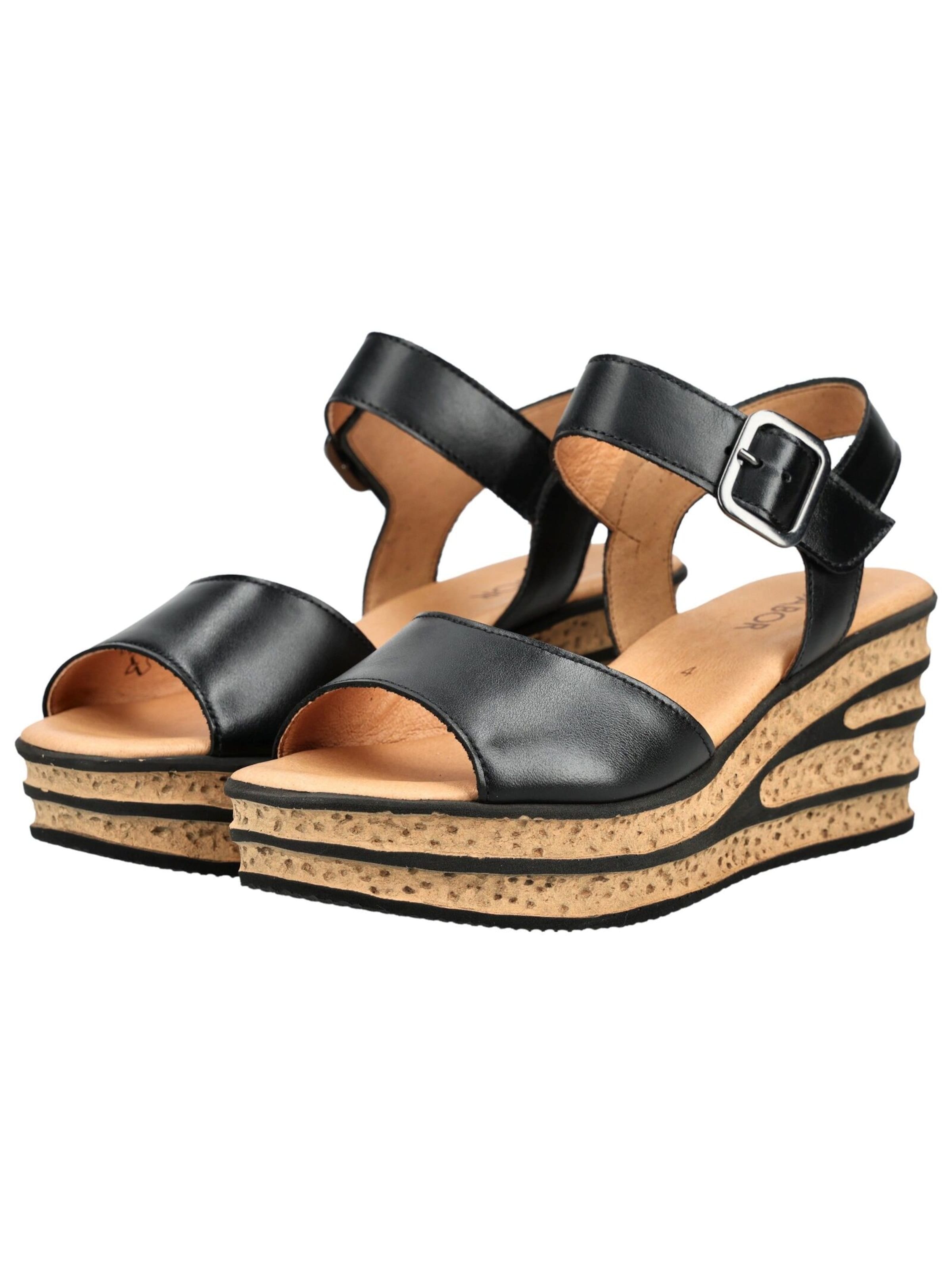 GABOR Sandaal in Zwart