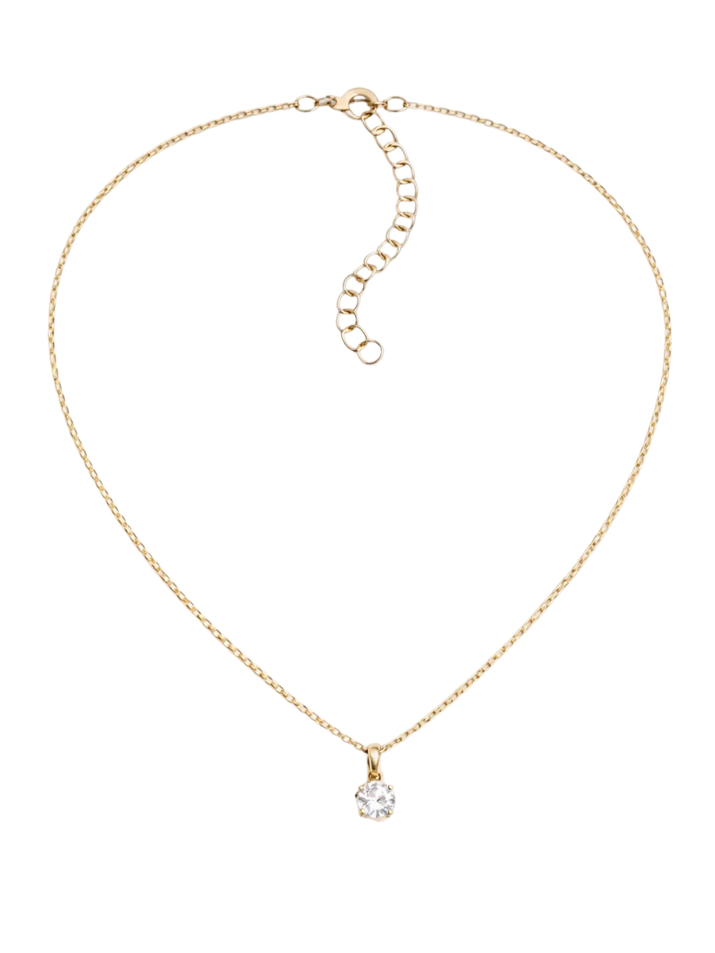 So Chic Necklace in Gold: front