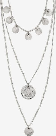 Pilgrim Necklace 'Arden' in Silver: front