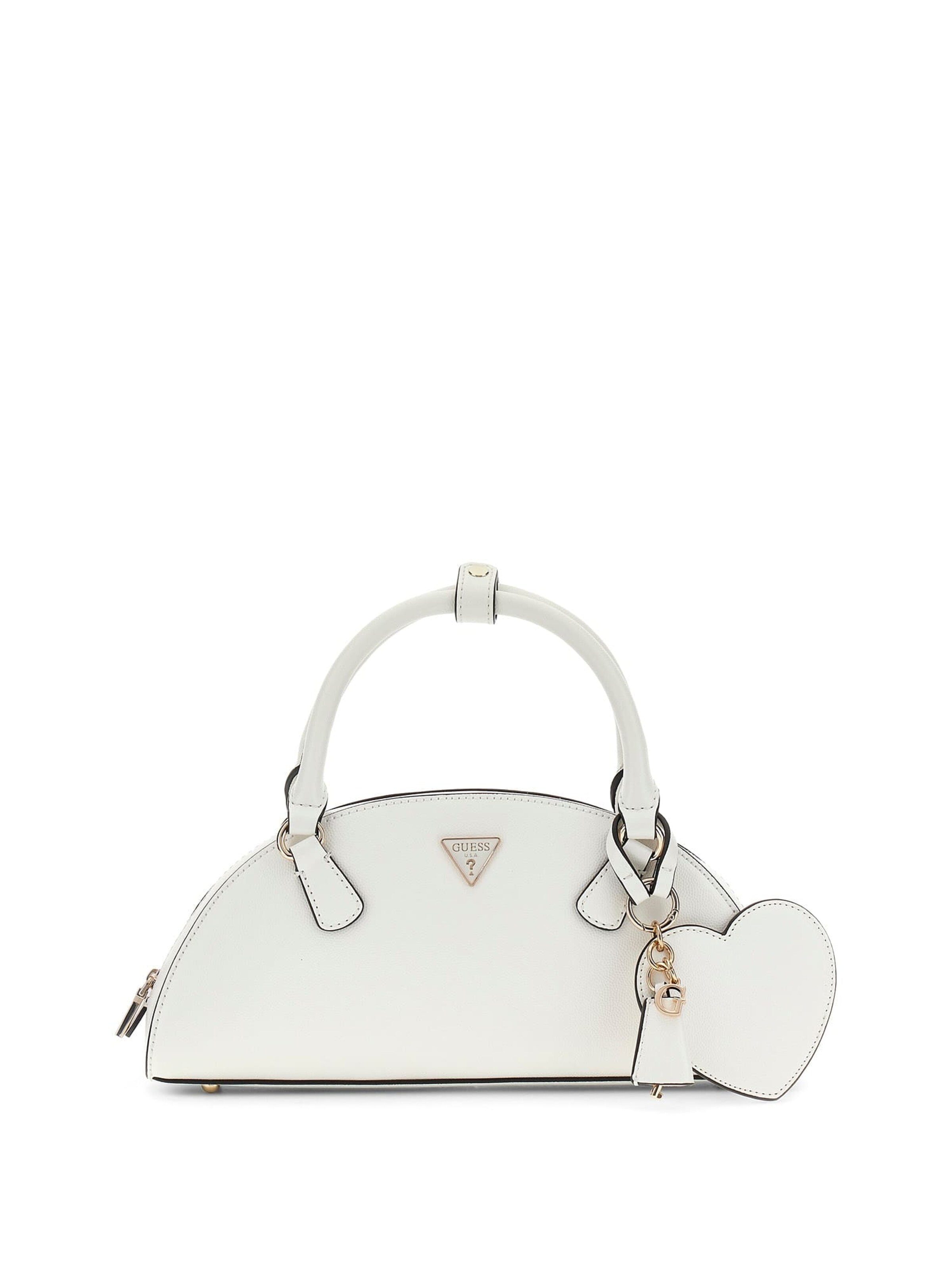 GUESS Shoulder Bag 'Isobel' in White: front
