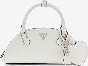 GUESS Shoulder Bag 'Isobel' in White: front