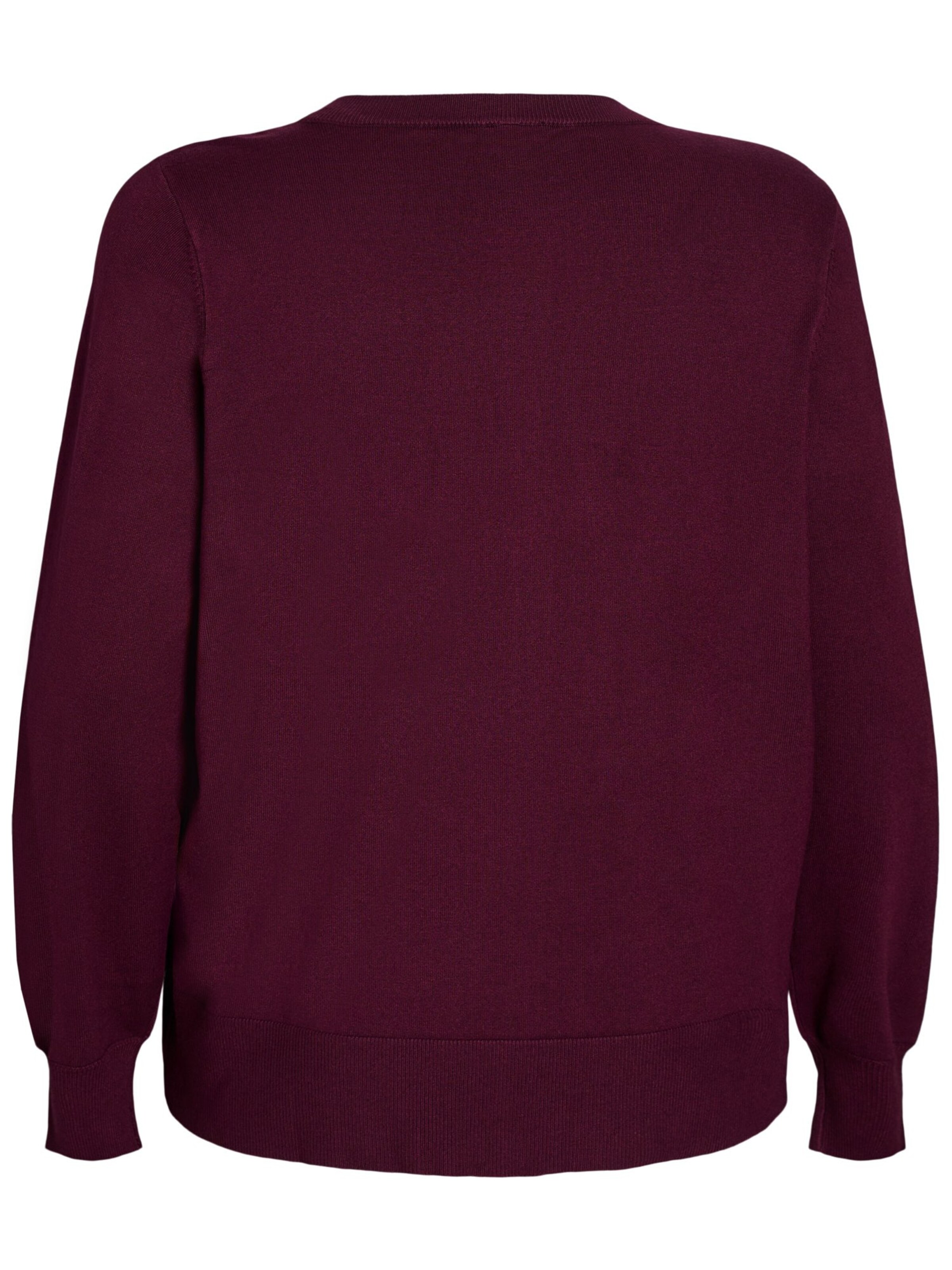 Zizzi Cardigan 'MCarrie' i rød