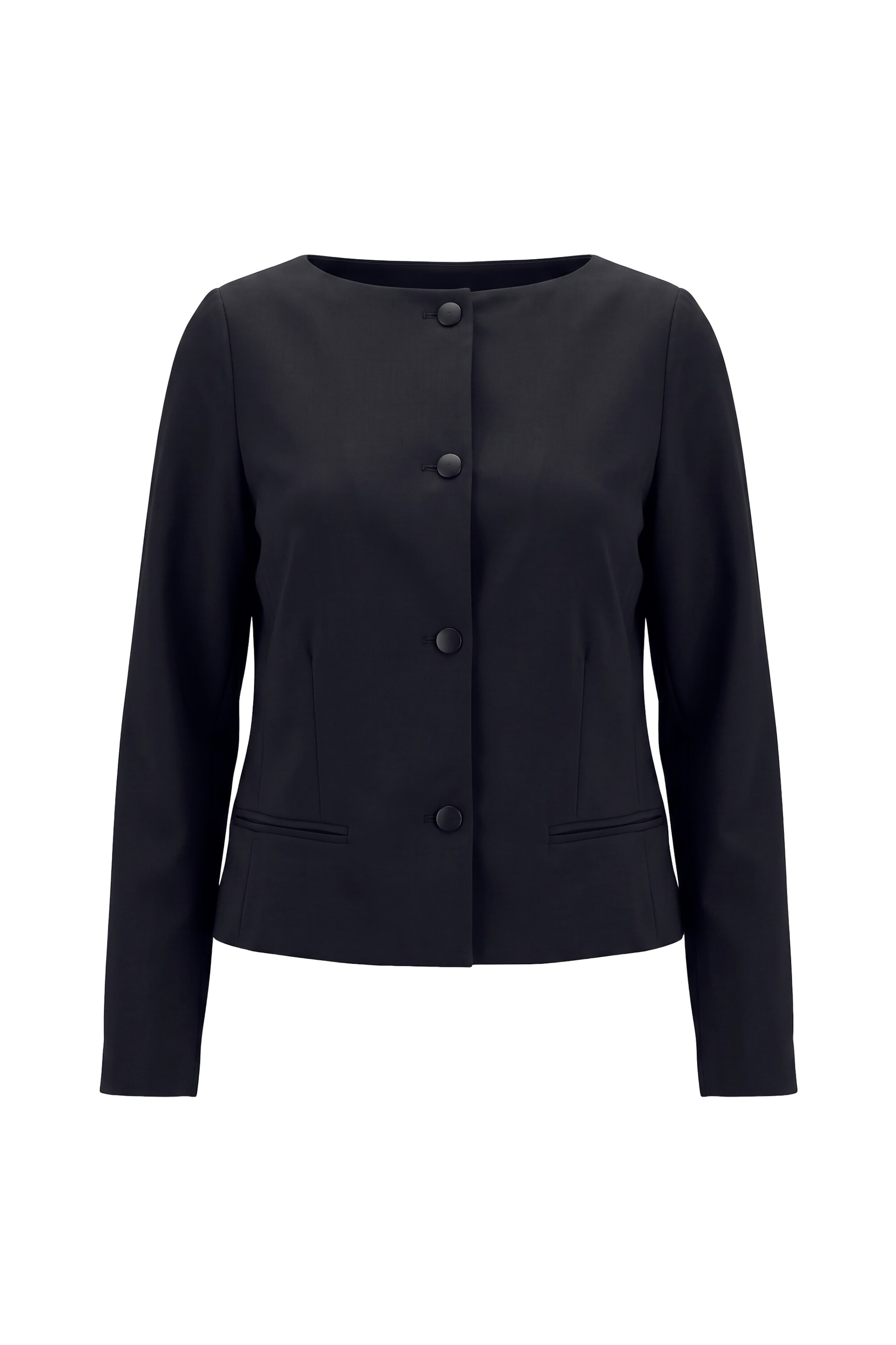 Ulla Popken Blazers in 42 in de kleur Zwart, Productweergave