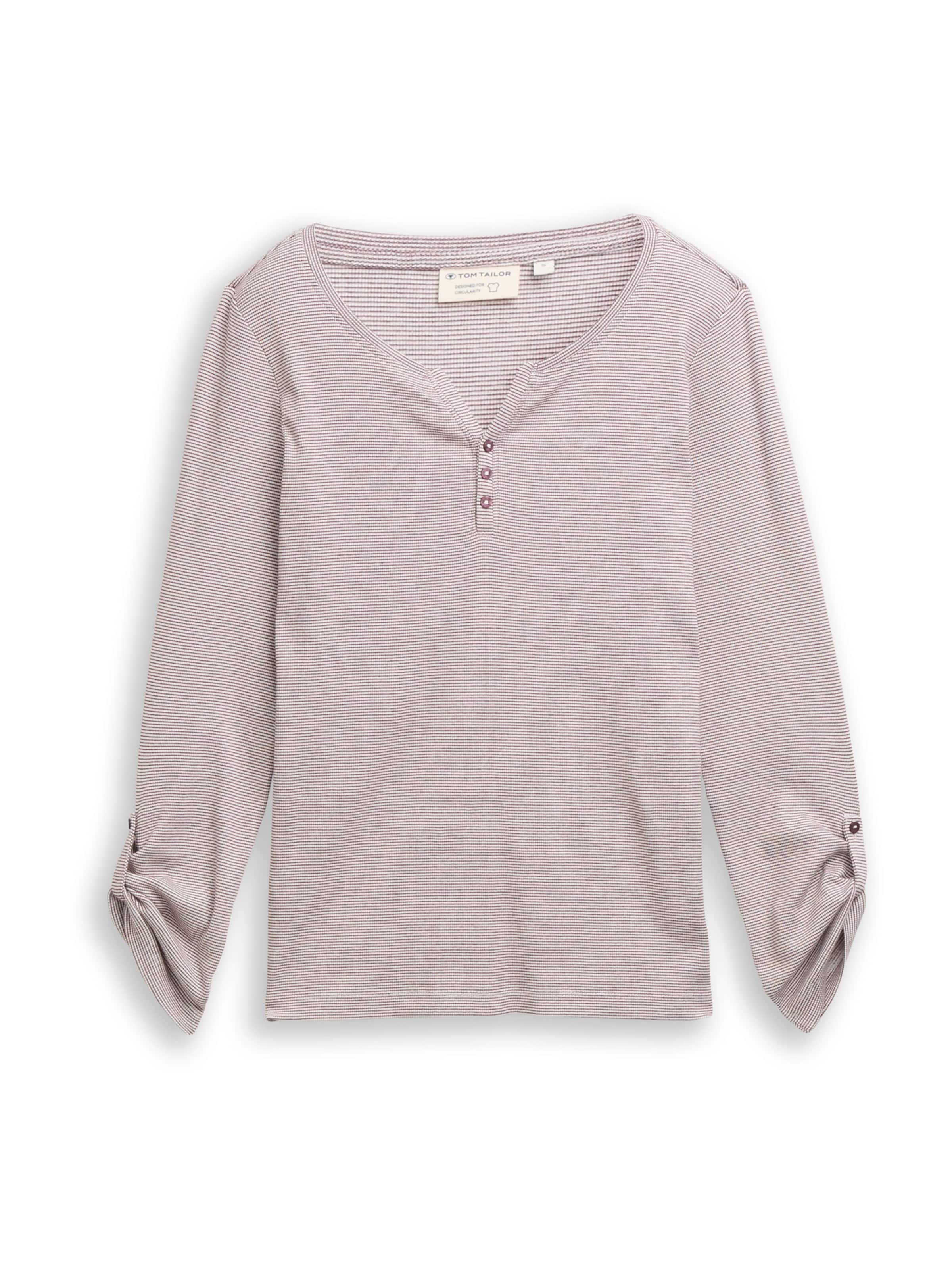 TOM TAILOR Shirt in Rot: Vorderseite