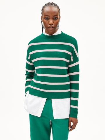 ARMEDANGELS Strickpullover MERINAA STRIPES (GOTS) in Mischfarben: Vorderseite