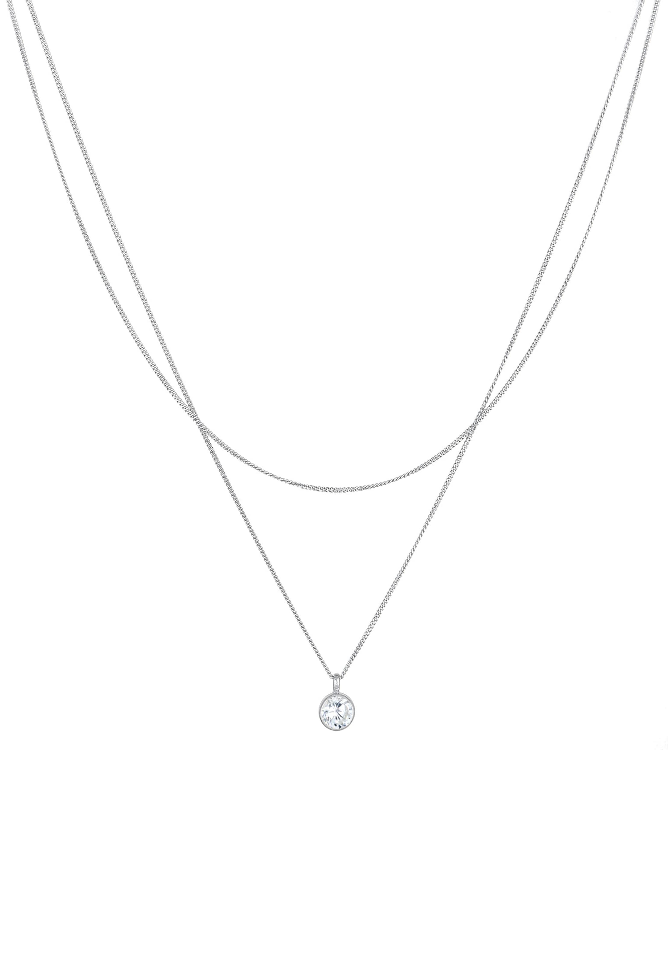 Frauen Schmuck ELLI Kette 'Layer' in Silber - FV07227 Frauen Schmuck ELLI Kette 'Layer' in Silber - FV07227