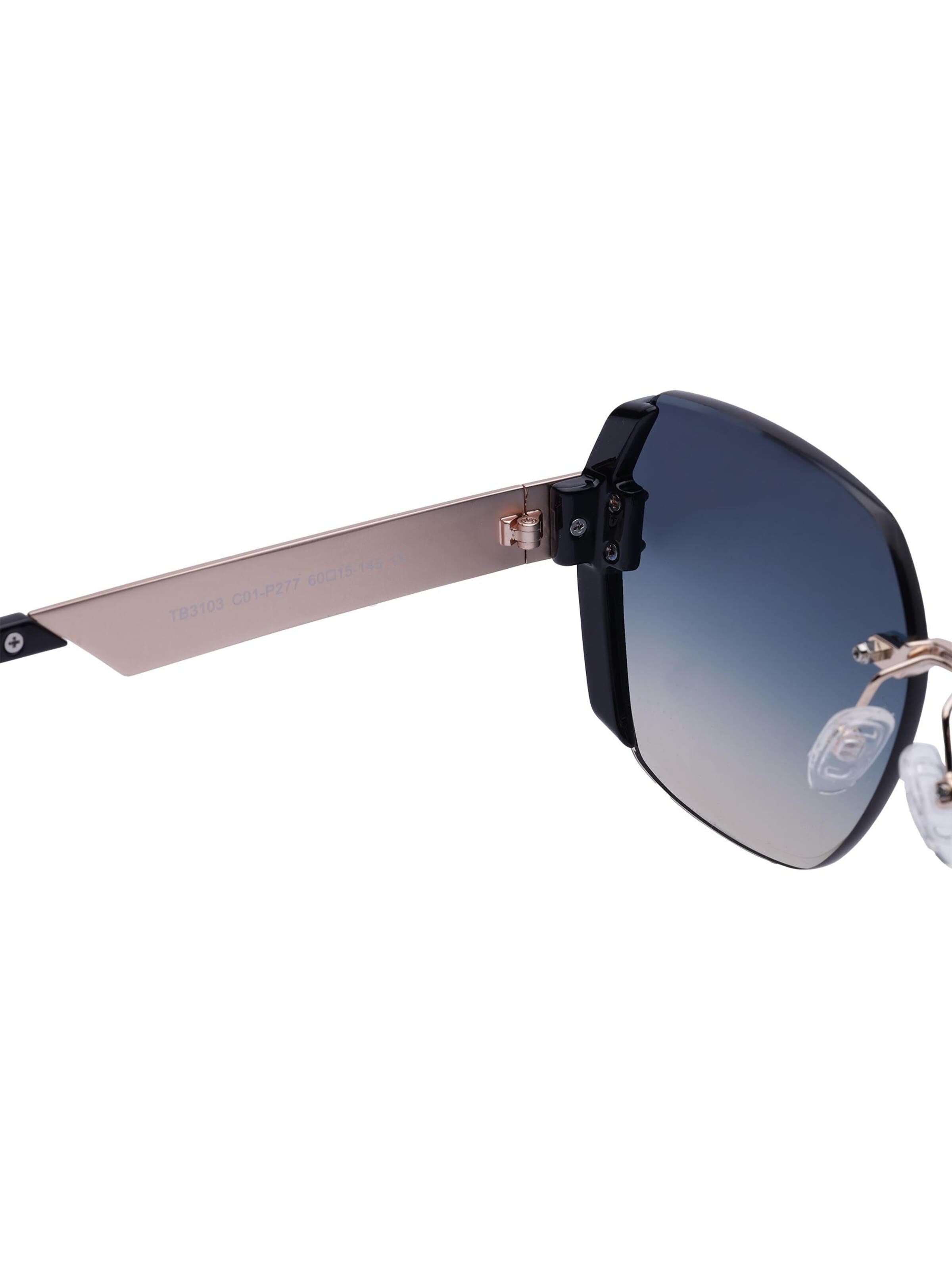 AVANT-GARDE PARIS Sonnenbrille 'Square Eirini' in Schwarz