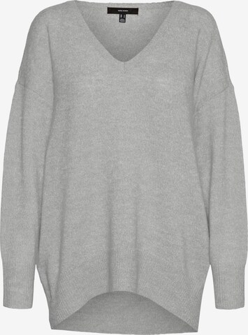 VERO MODA Sweater 'VIGGA' in Grey: front