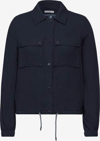 CECIL Between-Season Jacket 'Musselin' in Blue: front