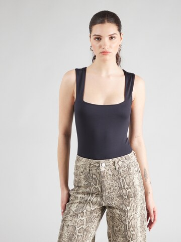 ABOUT YOU Shirt bodysuit 'Linda' in Black: front