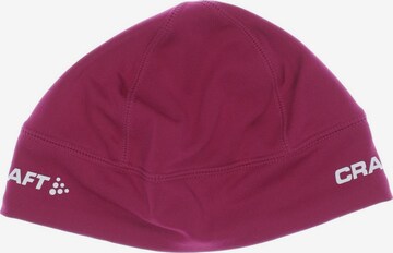 Craft Hut oder Mütze S in Pink: predná strana