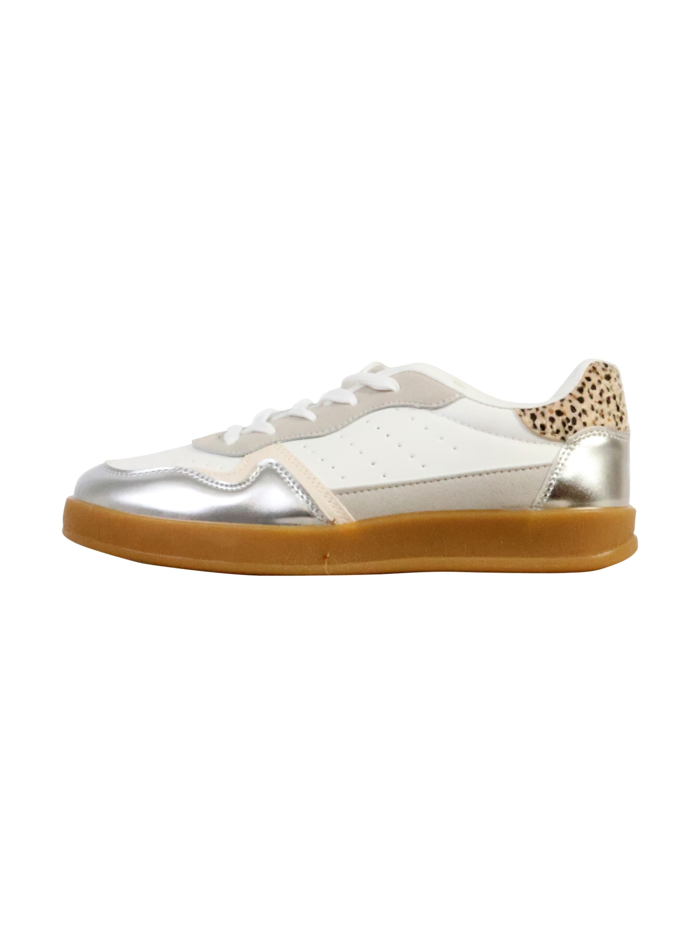 The Divine Factory Sportlicher Schnürschuh‌‌‌‌‌ in Grau: Vorderseite