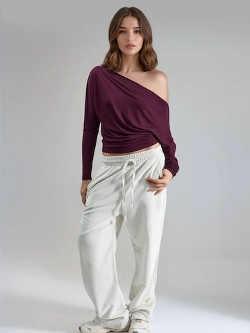 Busem Blouse in Lila