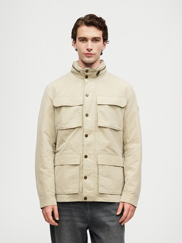 GUESS Between-Season Jacket in Beige: front