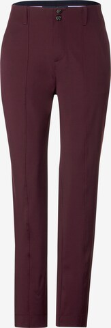 STREET ONE Chino Pants in Red: front