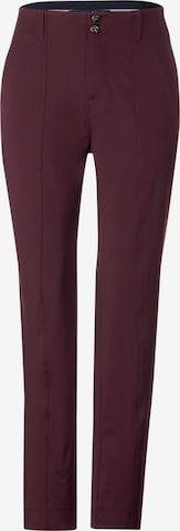 STREET ONE Regular Chino Pants in Red: front