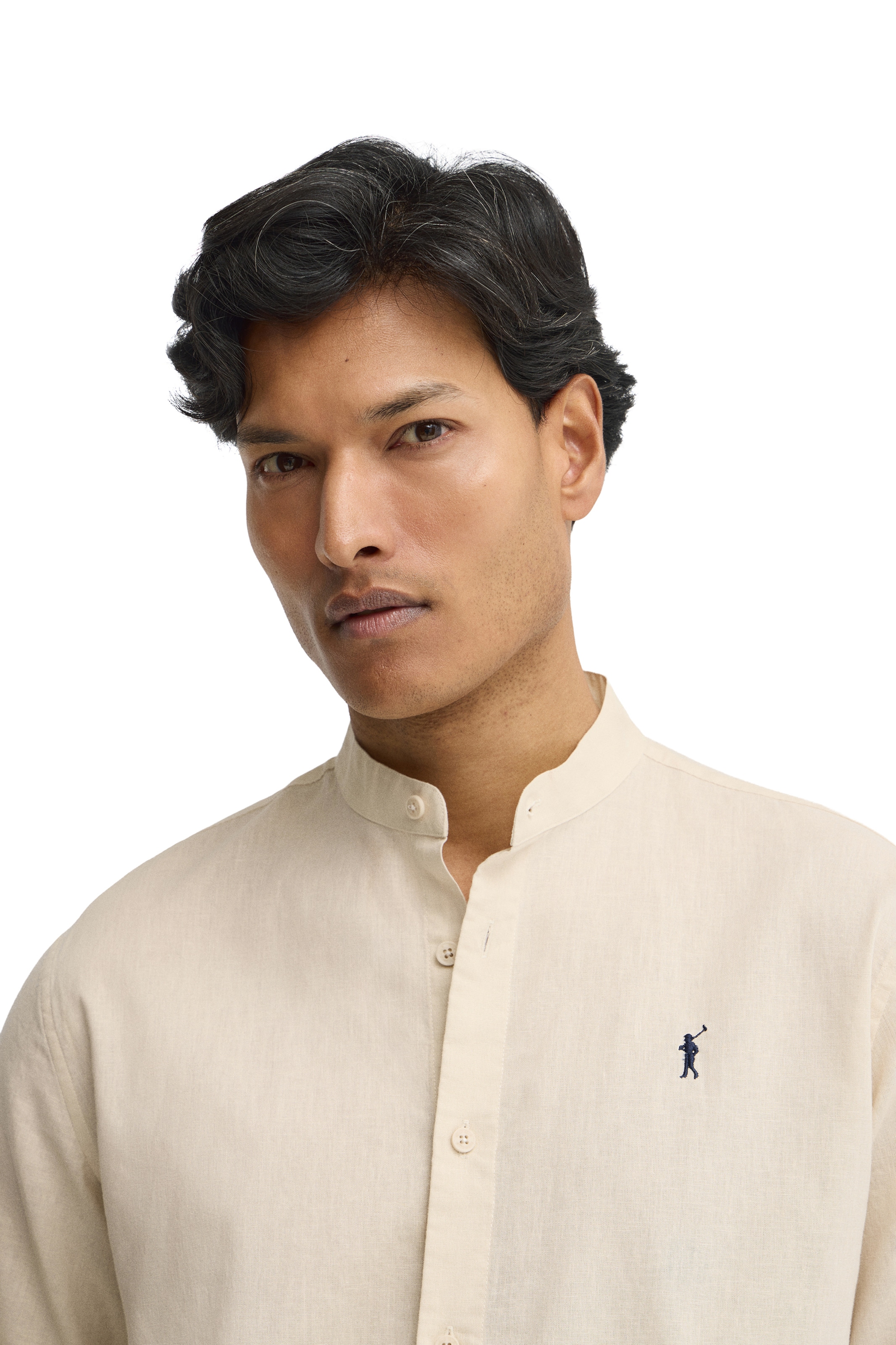 Polo Club Regular Fit Hemd in Beige