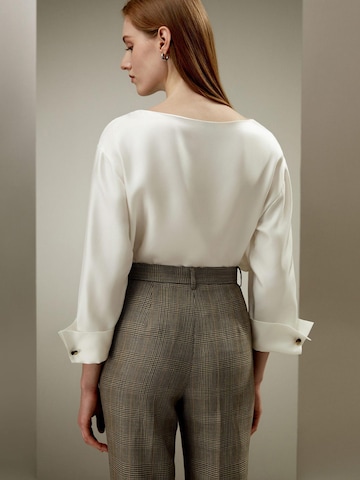 Camicia da donna di Lilysilk in bianco