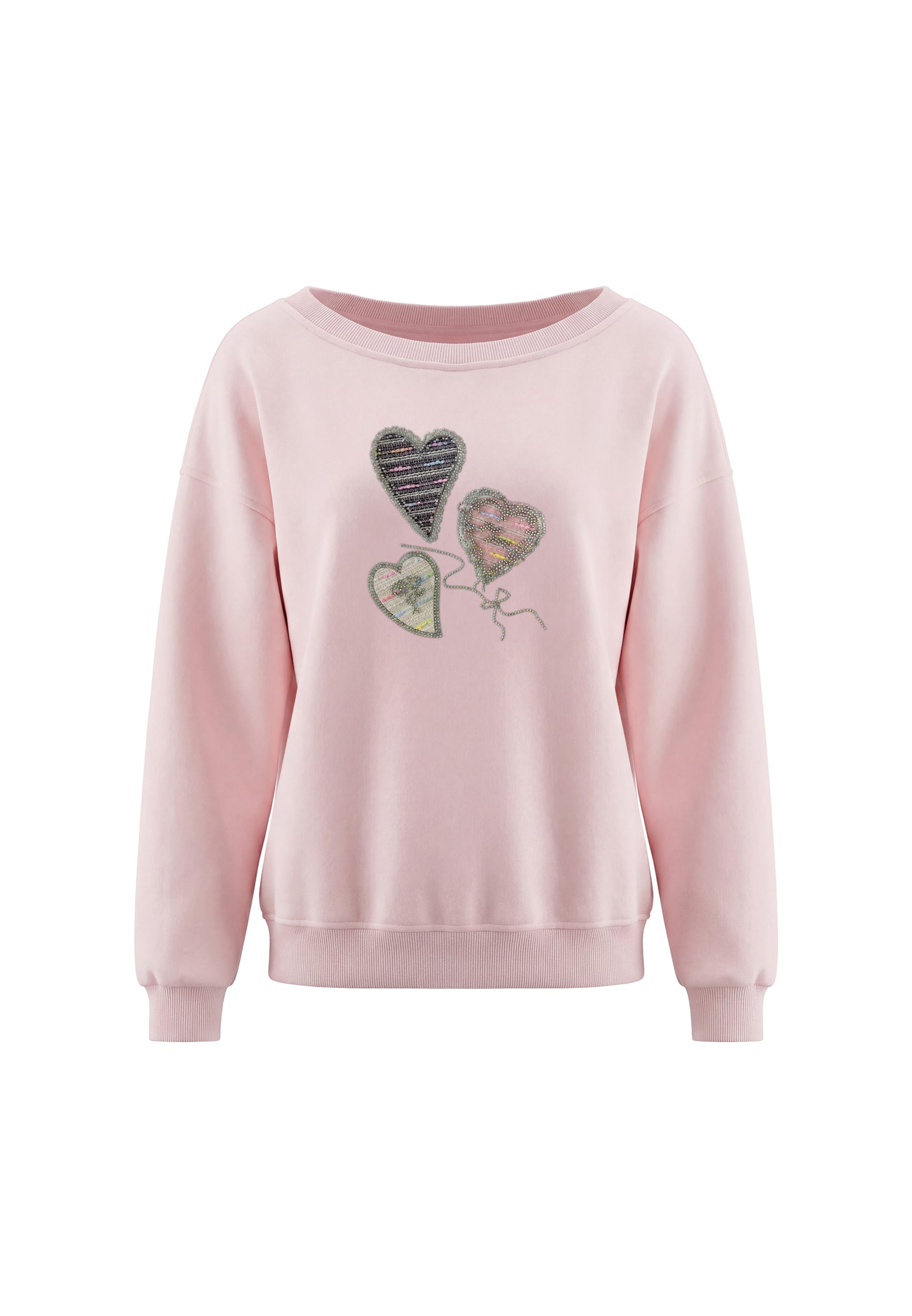 Sweat-shirt MYMO en rose : devant