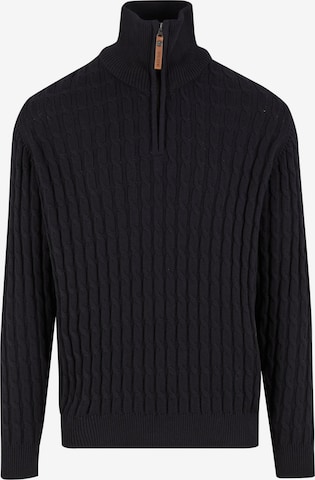 Pull-over 'Rufus' INDICODE JEANS en noir : devant