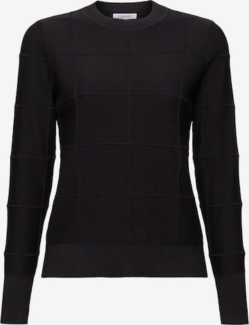 ESPRIT Sweater in Black: front