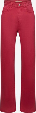 ESPRIT Bootcut Jeans in Roze: voorkant