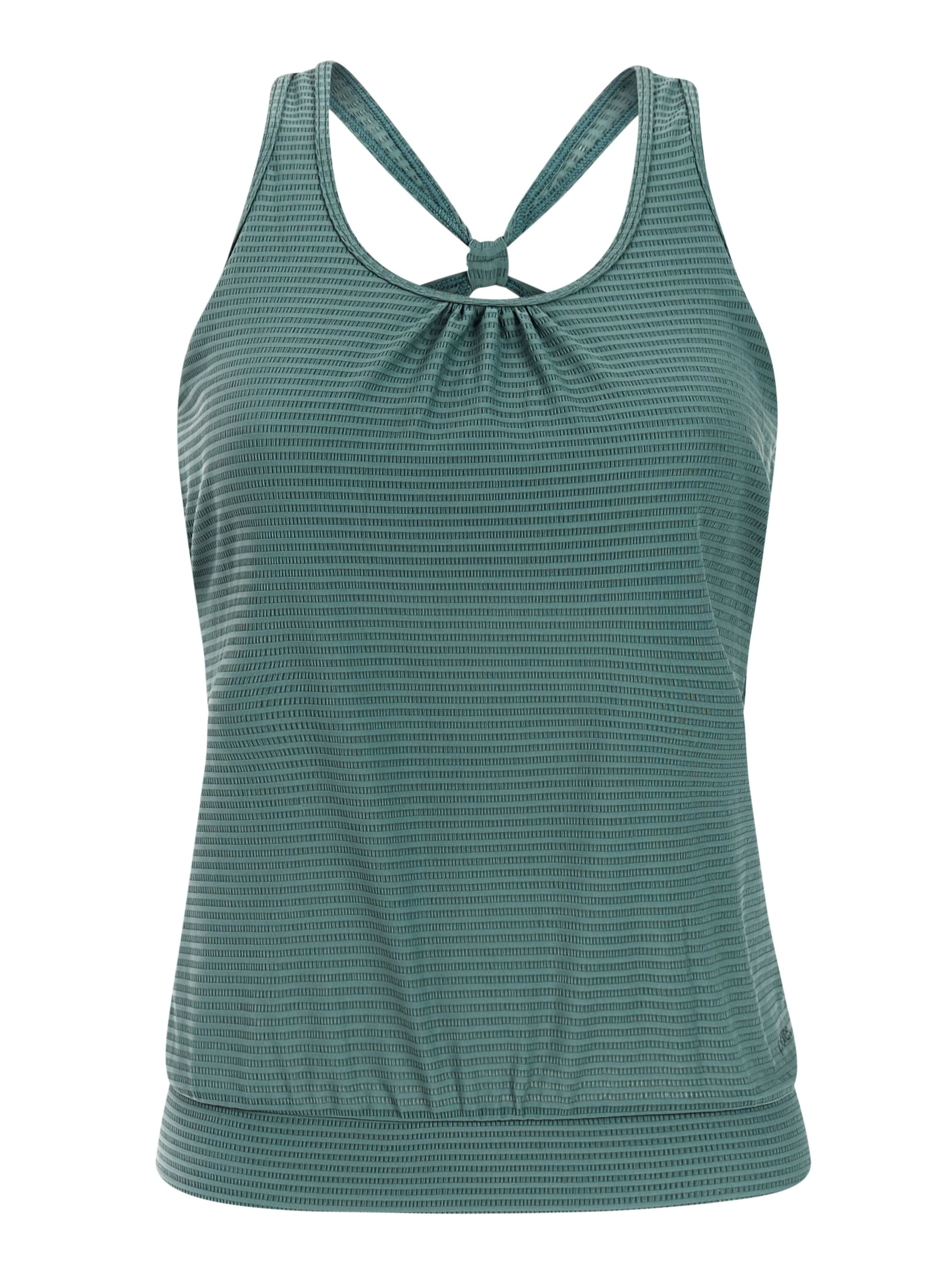 PROTEST Tankini top 'MIXBest' in Green: front