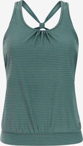 PROTEST Tankini top 'MIXBest' in Green: front