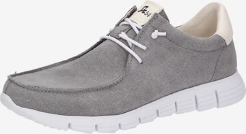 SIOUX Lace-Up Shoes in Grey: front