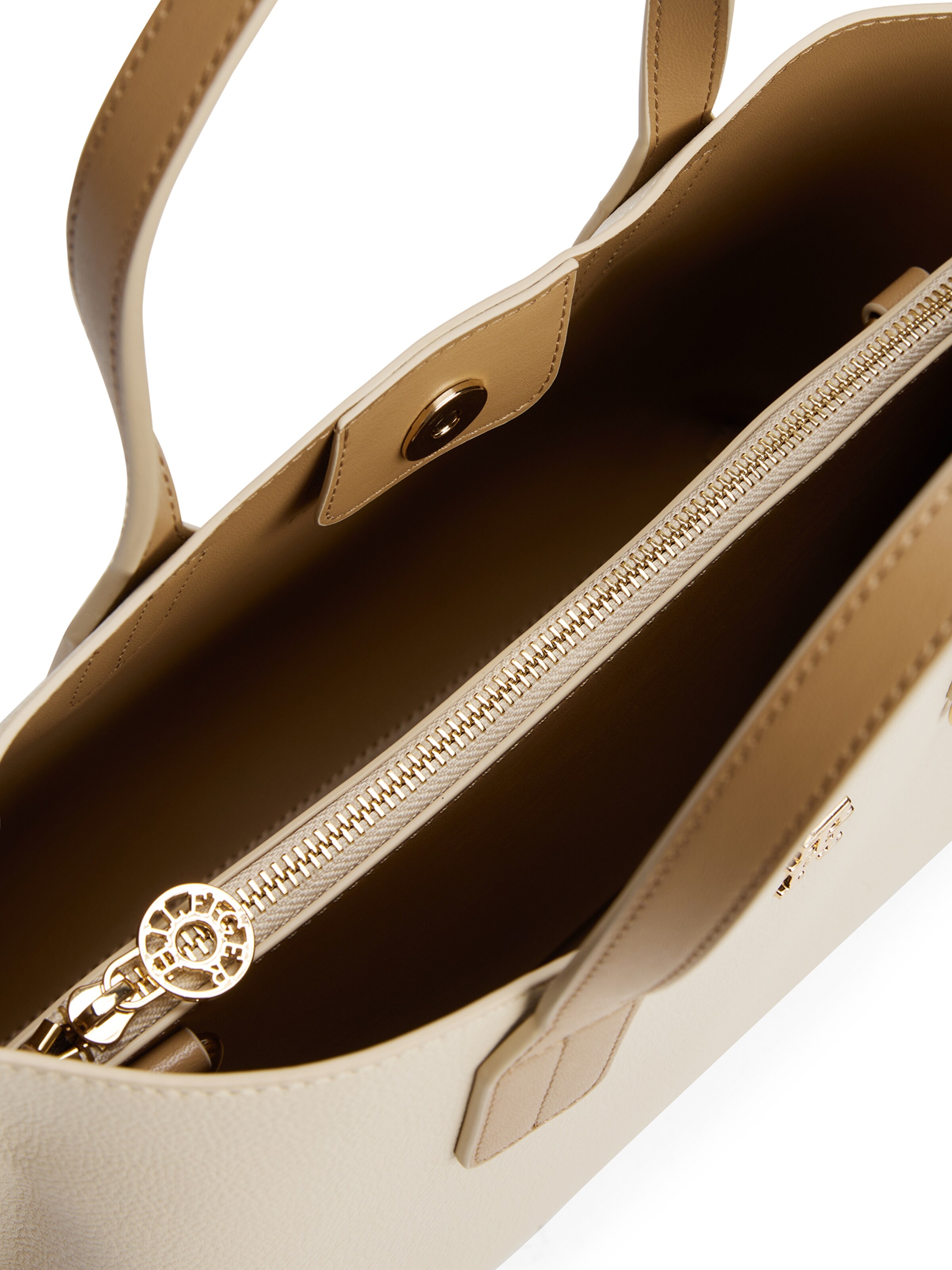 TOMMY HILFIGER Handbag 'DISTINCT' in Beige