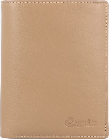 Esquire Wallet in Brown: front