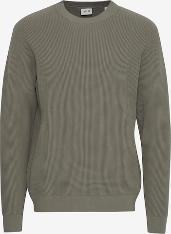 !Solid Trui 'Hami' in Groen: voorkant