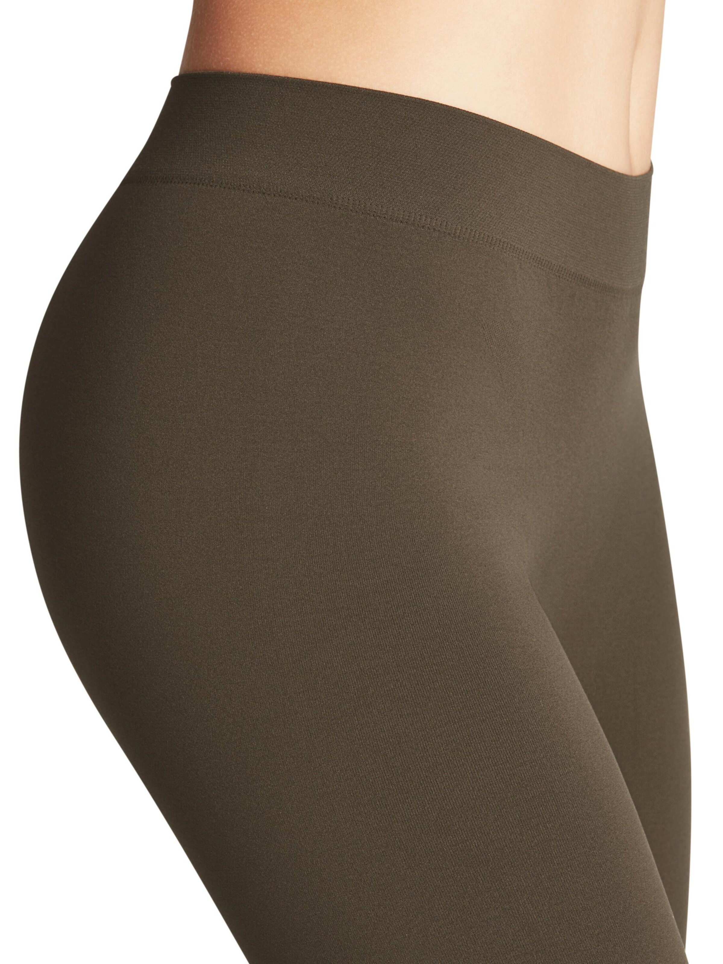 FALKE Skinny Leggings 'Seamless' in Green