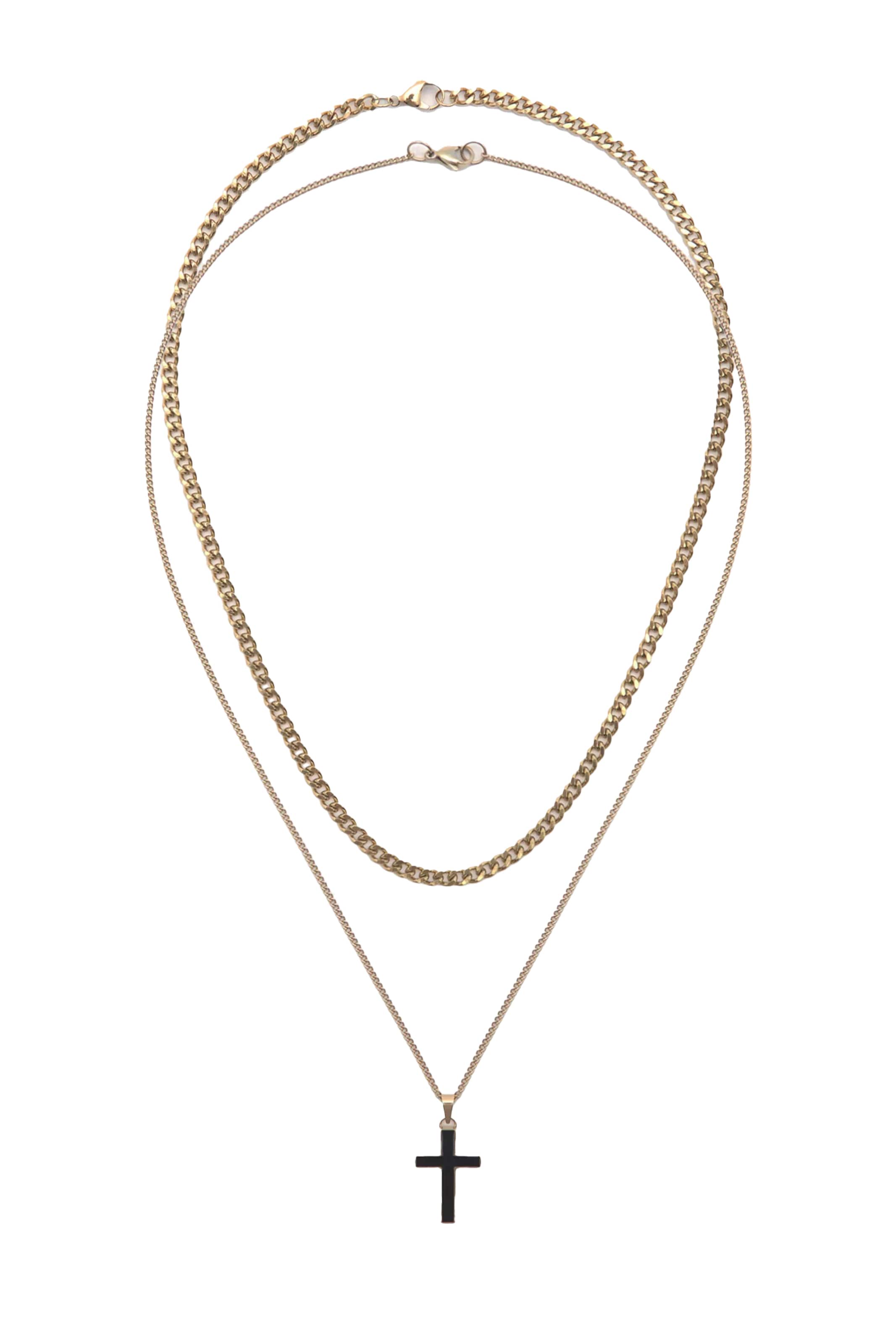 Pull&Bear Kette in Gold: Vorderseite