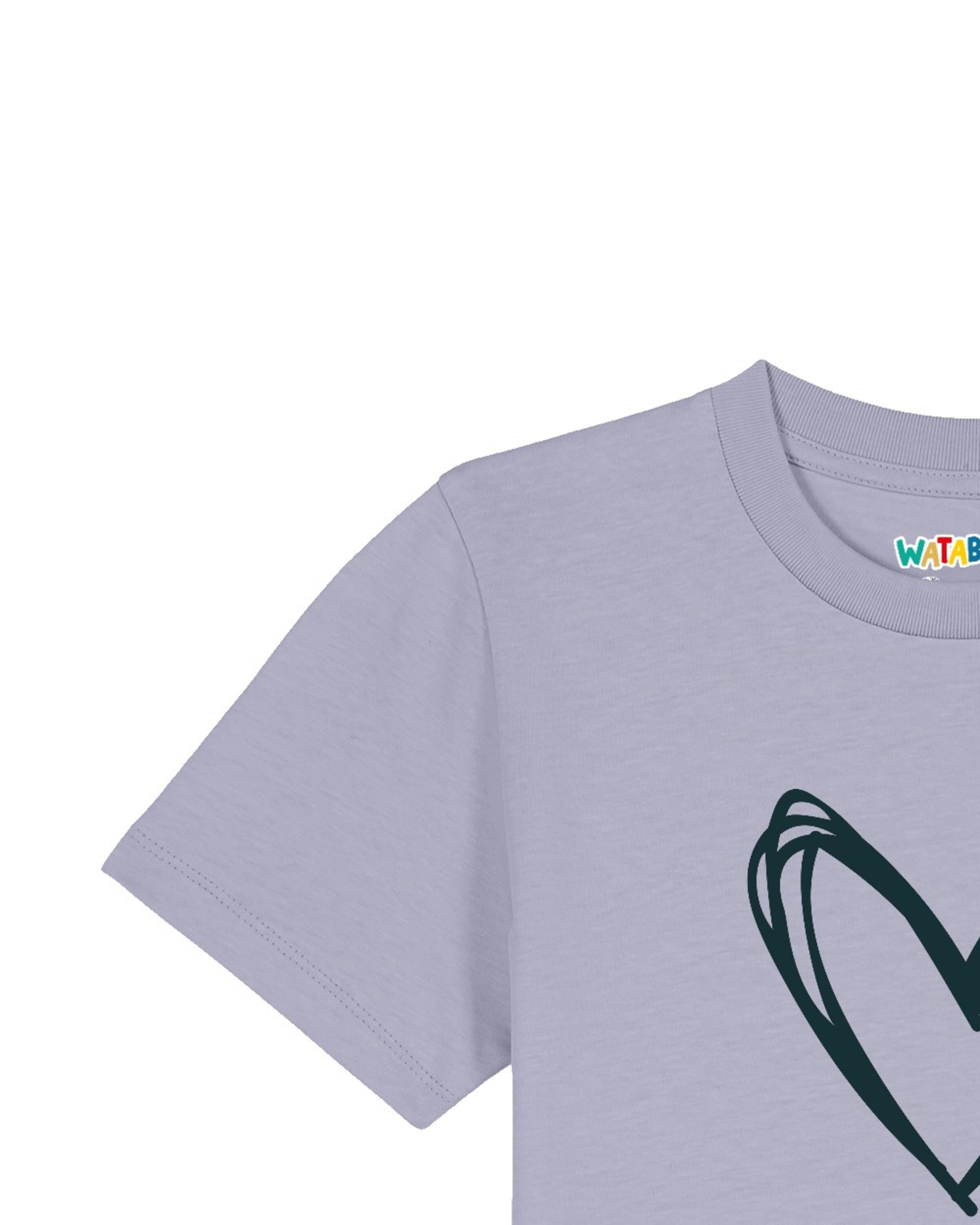 watabout.kids Shirt 'Herzi' in Purple